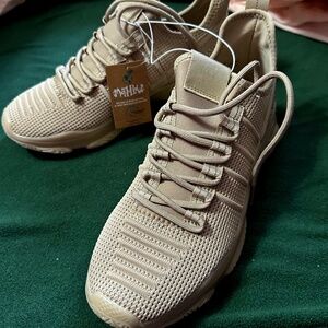 Mad Love Beige Sparkler Sneakers